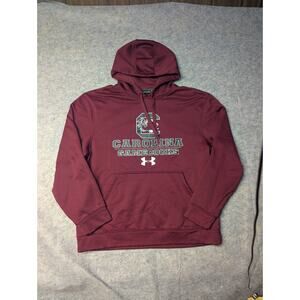 South Carolina Gamecocks Red Sweatshirt Men’s Large Storm Hoodie Under Armour